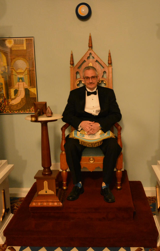 Worshipful Brother Jordon Parry